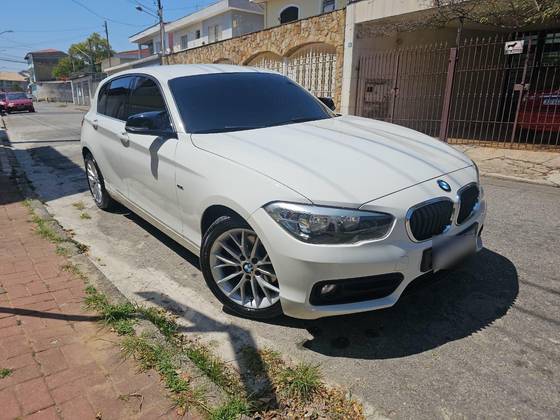 BMW 120i 2.0 16V SPORT ACTIVEFLEX 4P AUTOMÁTICO BMW 120i 2.0 16V SPORT ACTIVEFLEX 4P AUTOMÁTICO